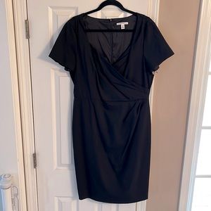 EUC Banana Republic black short sleeve dress